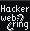 The Hacker Webring logo button